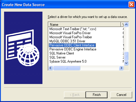 Pervasive 10 Odbc Driver For Mac